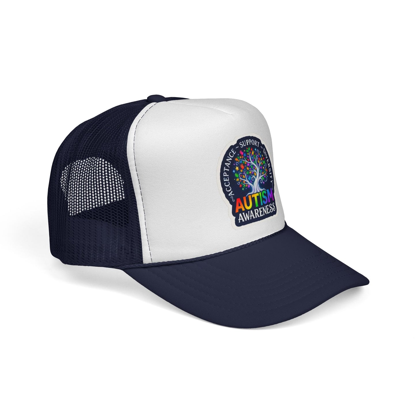 Trucker Cap: "Acceptance • Support • Diversity" Autism Awareness
