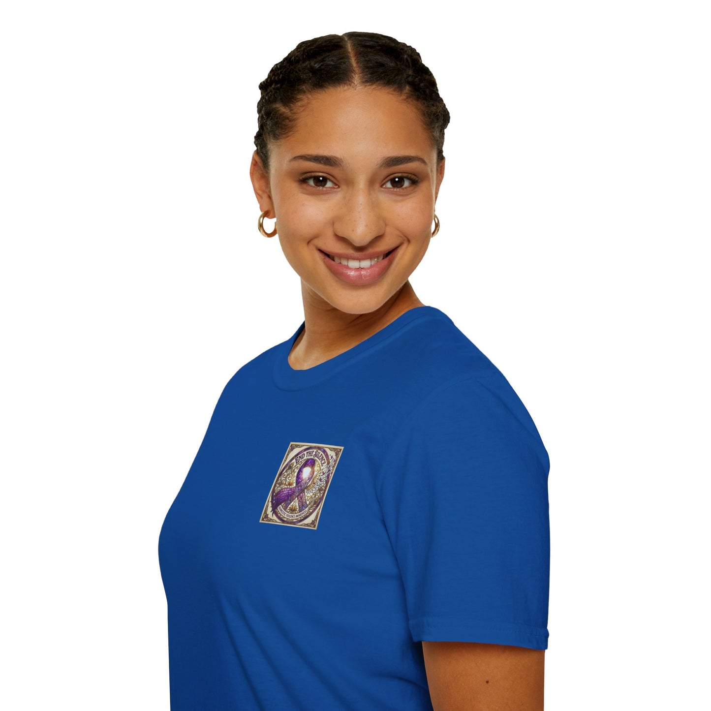 T-Shirt: "End the Silence" Domestic Violence Awareness Support