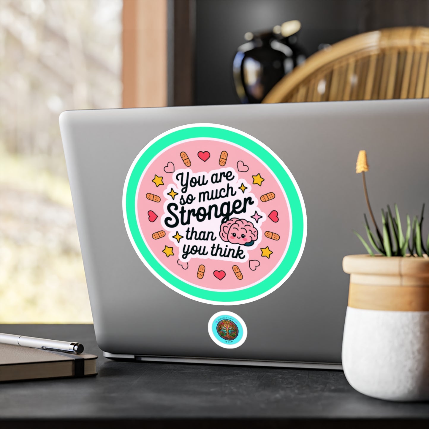 All-Weather Vinyl Decal: "You Are So Much Stronger"