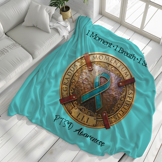 "1 Momentum (Moment), 1 Spiritus (Breath), 1 Gradus (Step)" PTSD Awareness Support Campaign