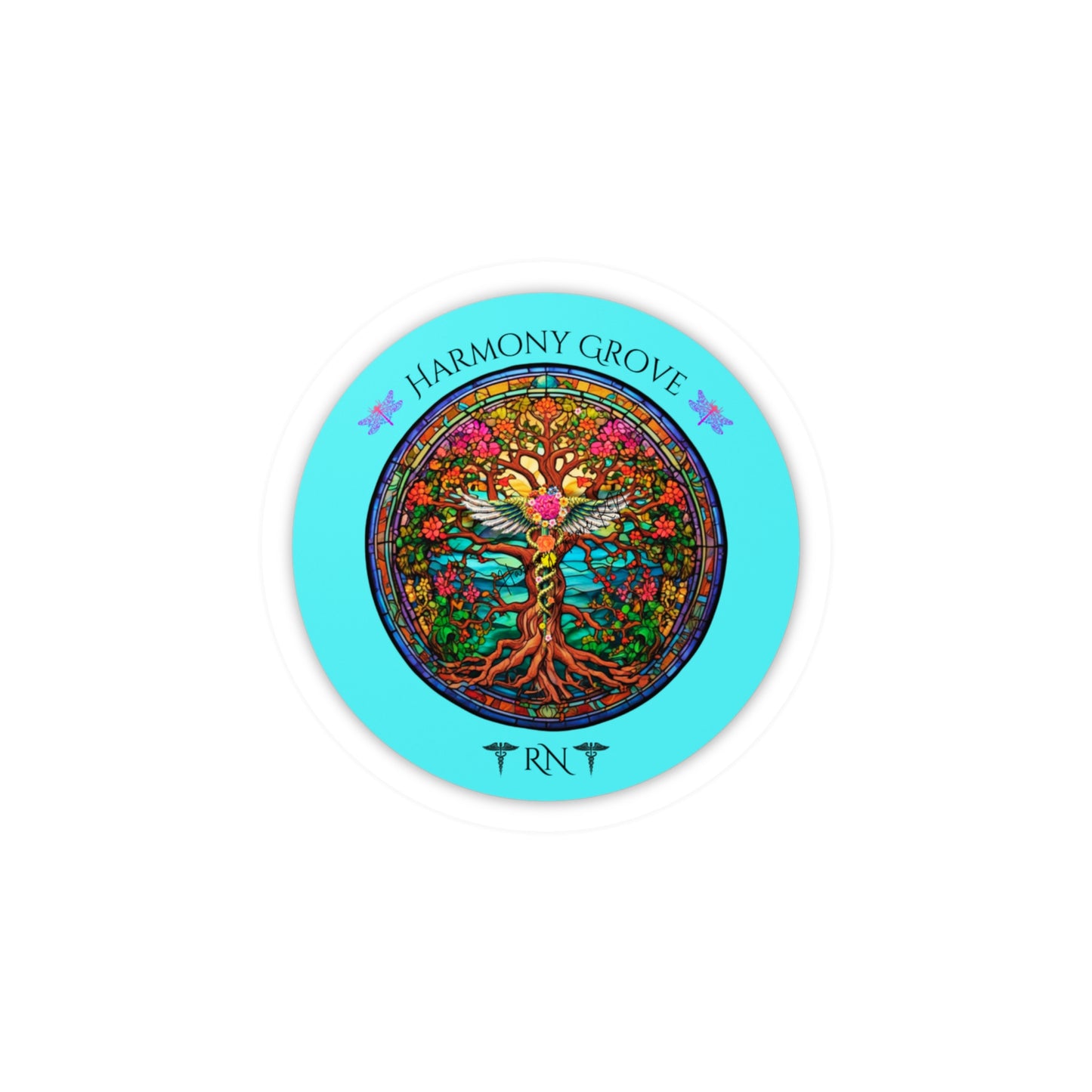 All-Weather Vinyl Decal Harmony Grove Tree of Life