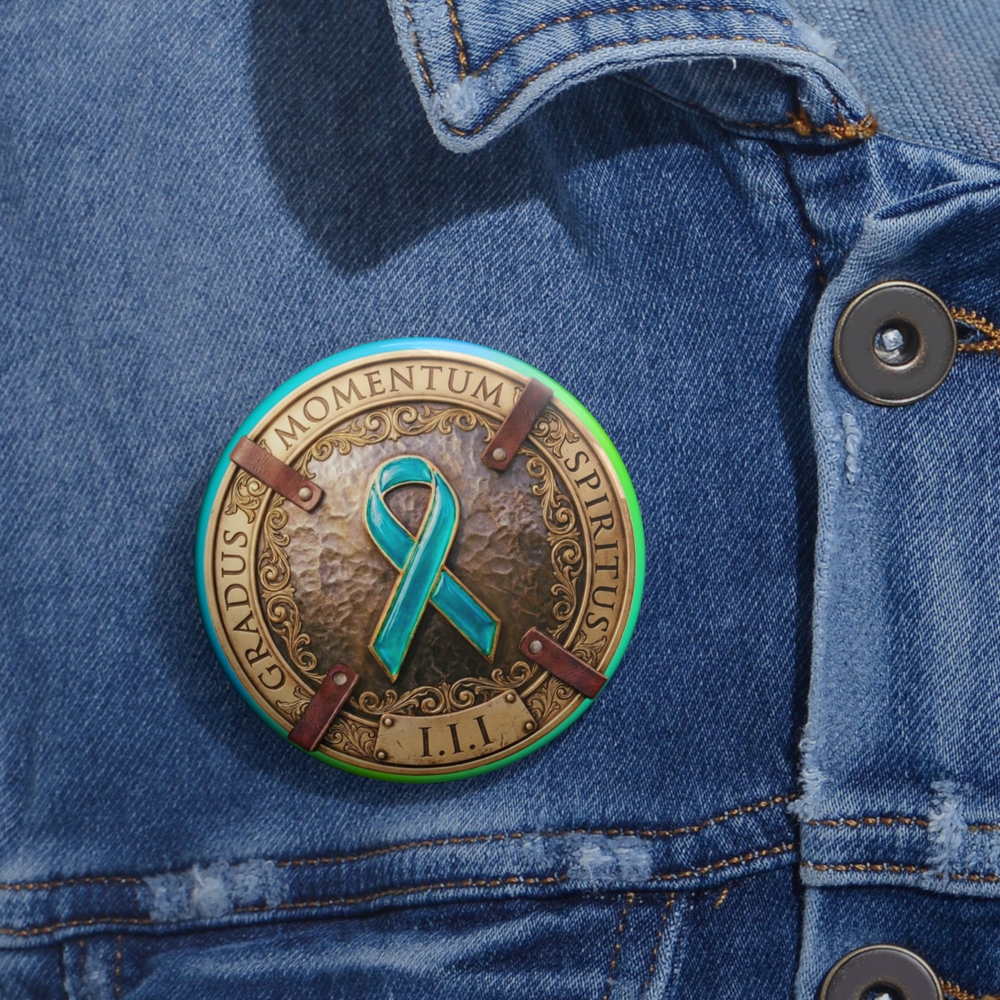 Pin Button: PTSD Awareness Support