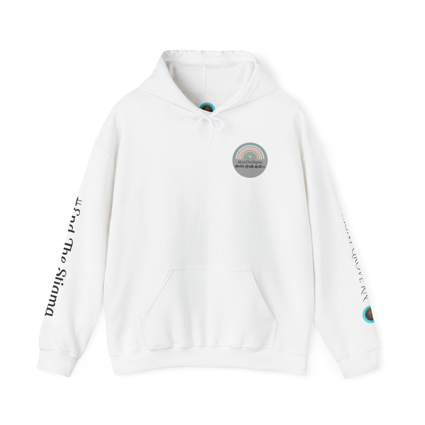 Pullover Hoodie: "#EndTheStigma" Mental Health Matters