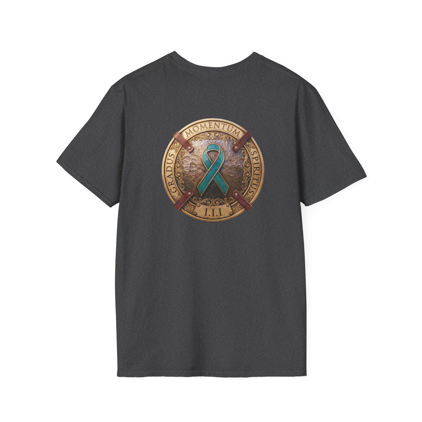 T-Shirt: "PTSD Awareness" Teal Ribbon Support