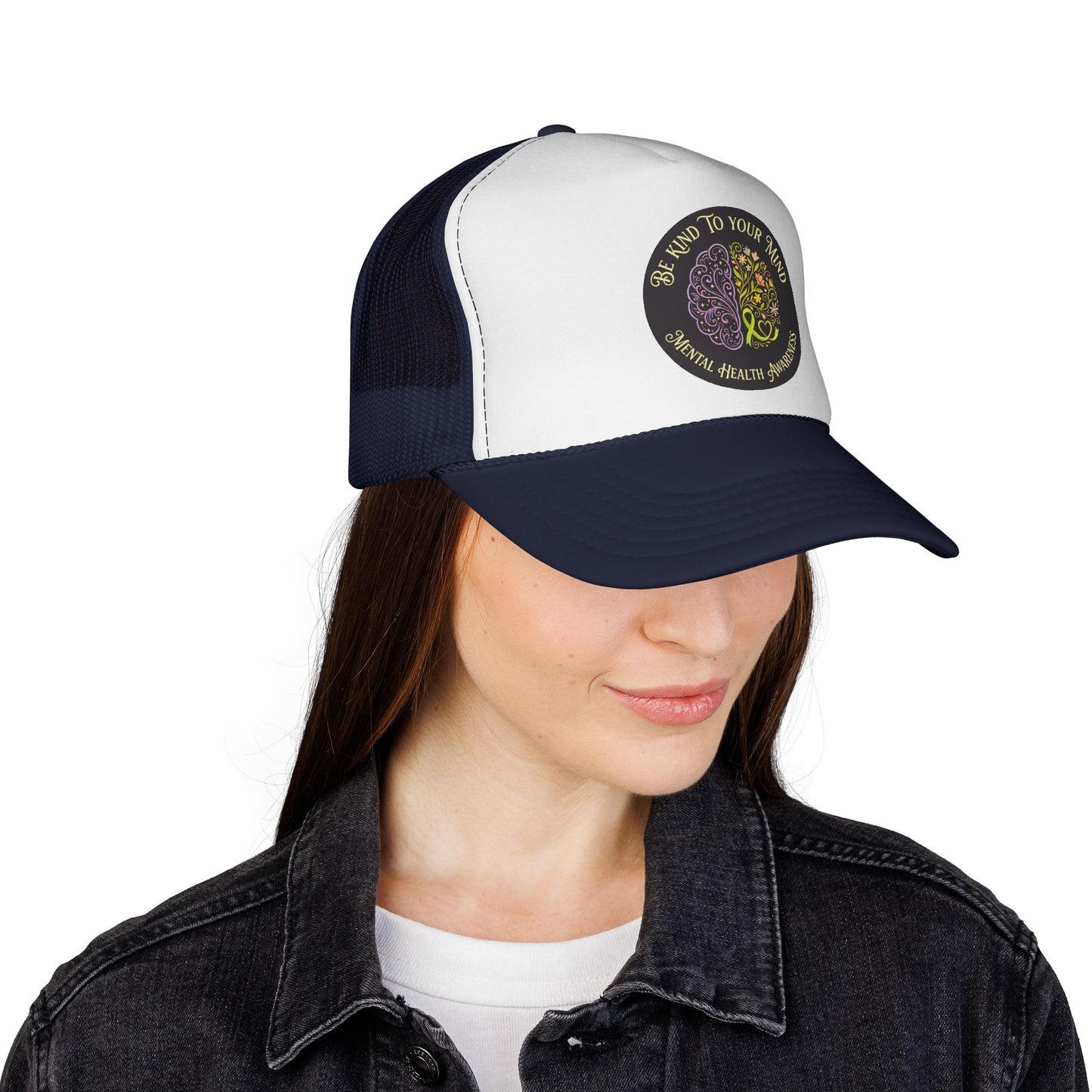 Trucker Hat: "Be Kind to Your Mind" Mental Health Awareness