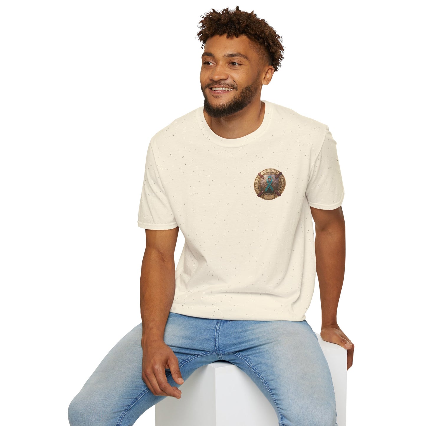 T-Shirt: "PTSD Awareness" Teal Ribbon Support
