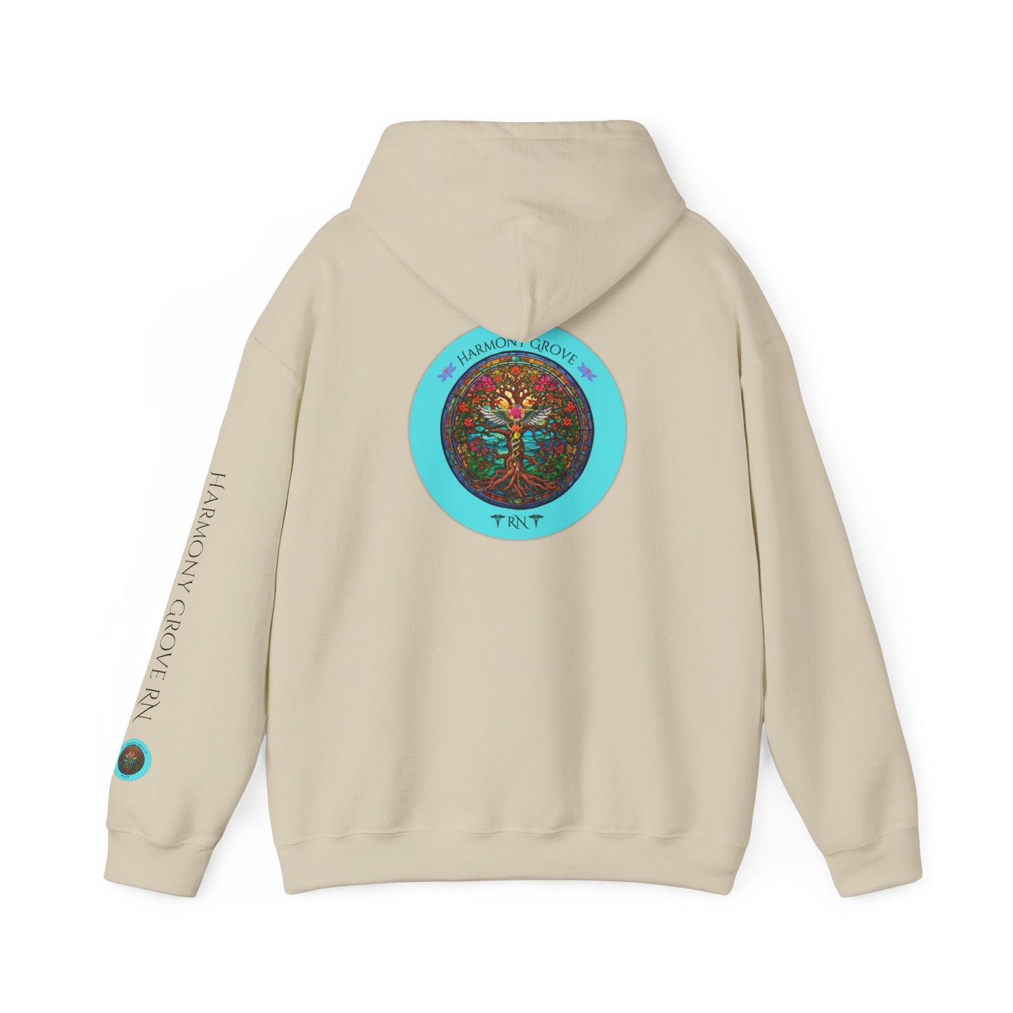 Pullover Hoodie: Harmony Grove RN
