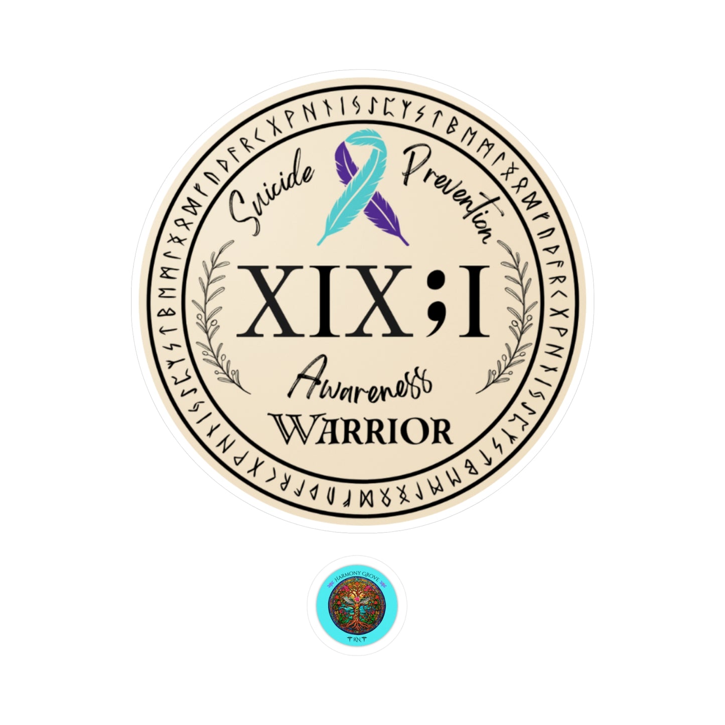 All-Weather Vinyl Decal: XIX;I Warrior
