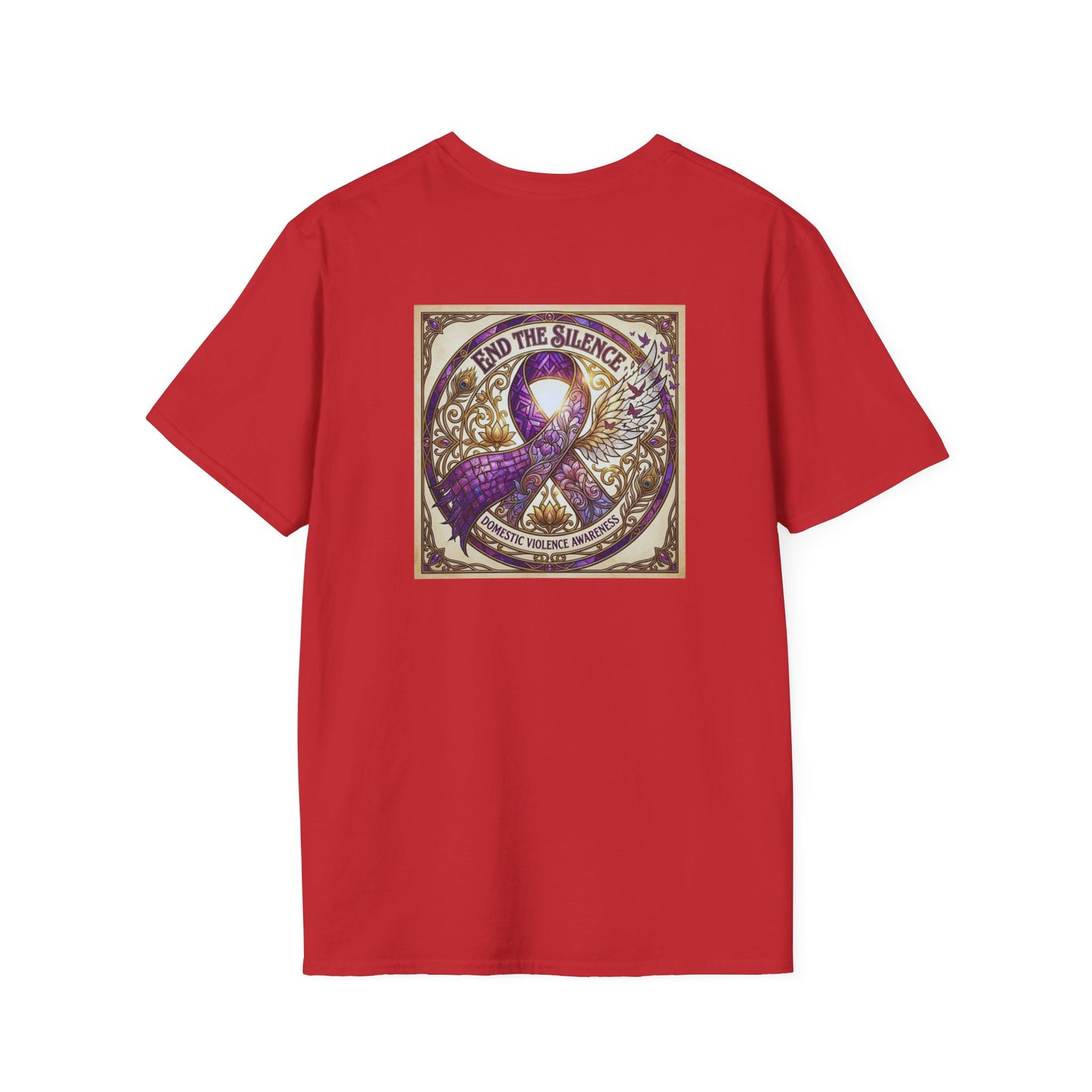 T-Shirt: "End the Silence" Domestic Violence Awareness Support