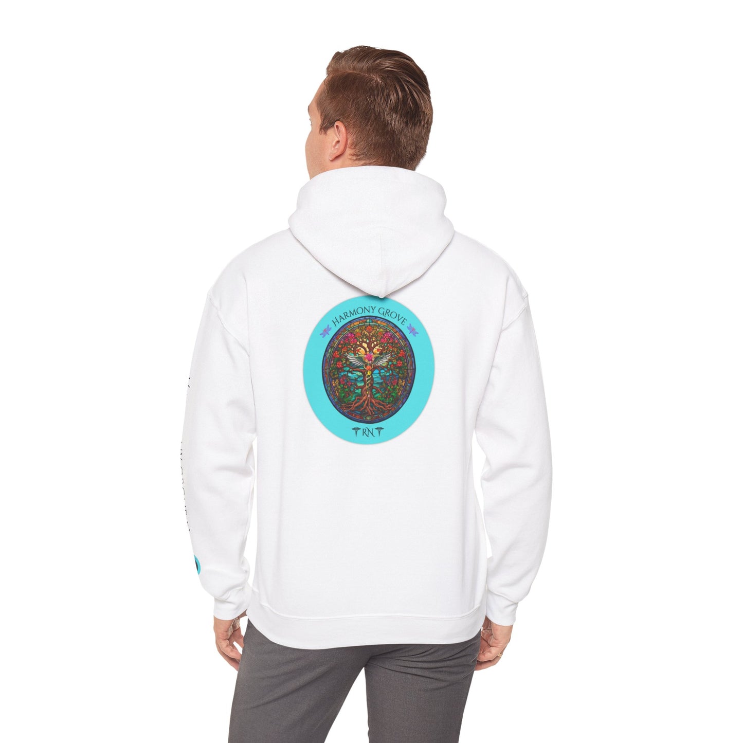 Pullover Hoodie: Harmony Grove RN