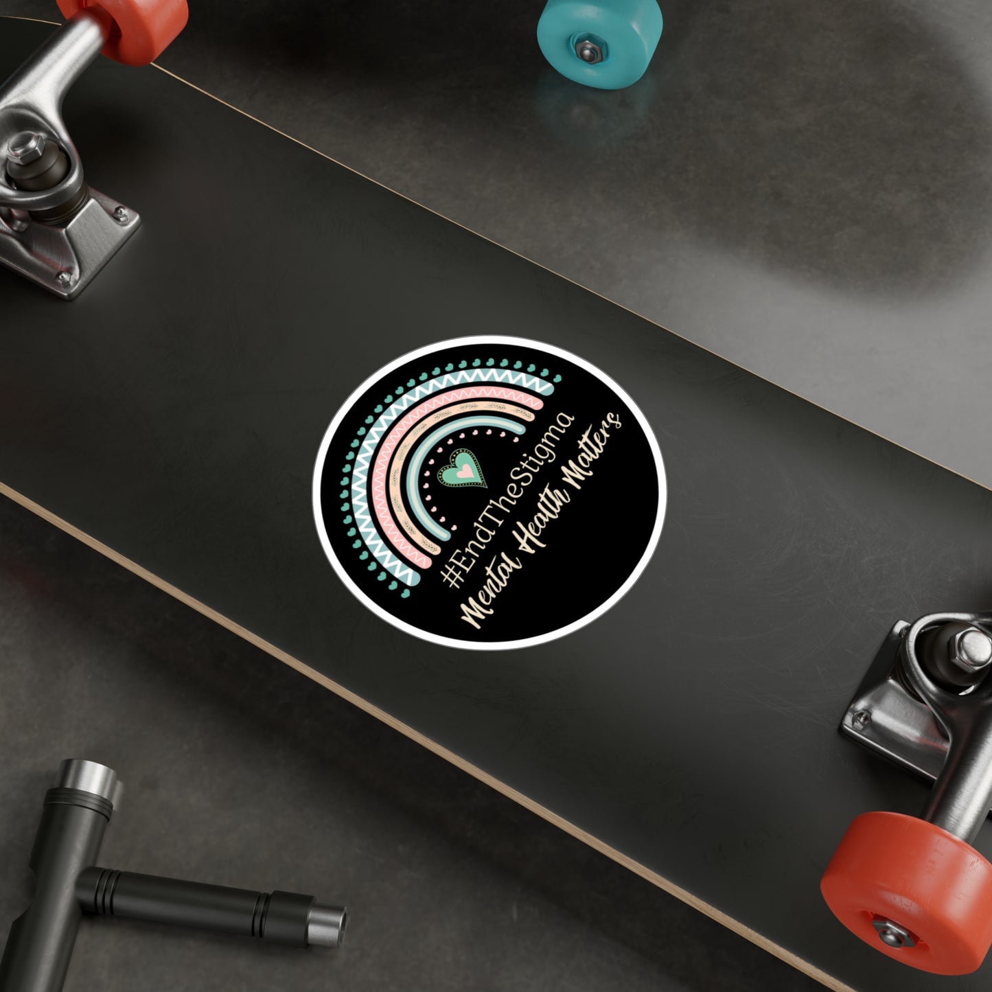 All-Weather Vinyl Decal: #EndTheStigma Onyx