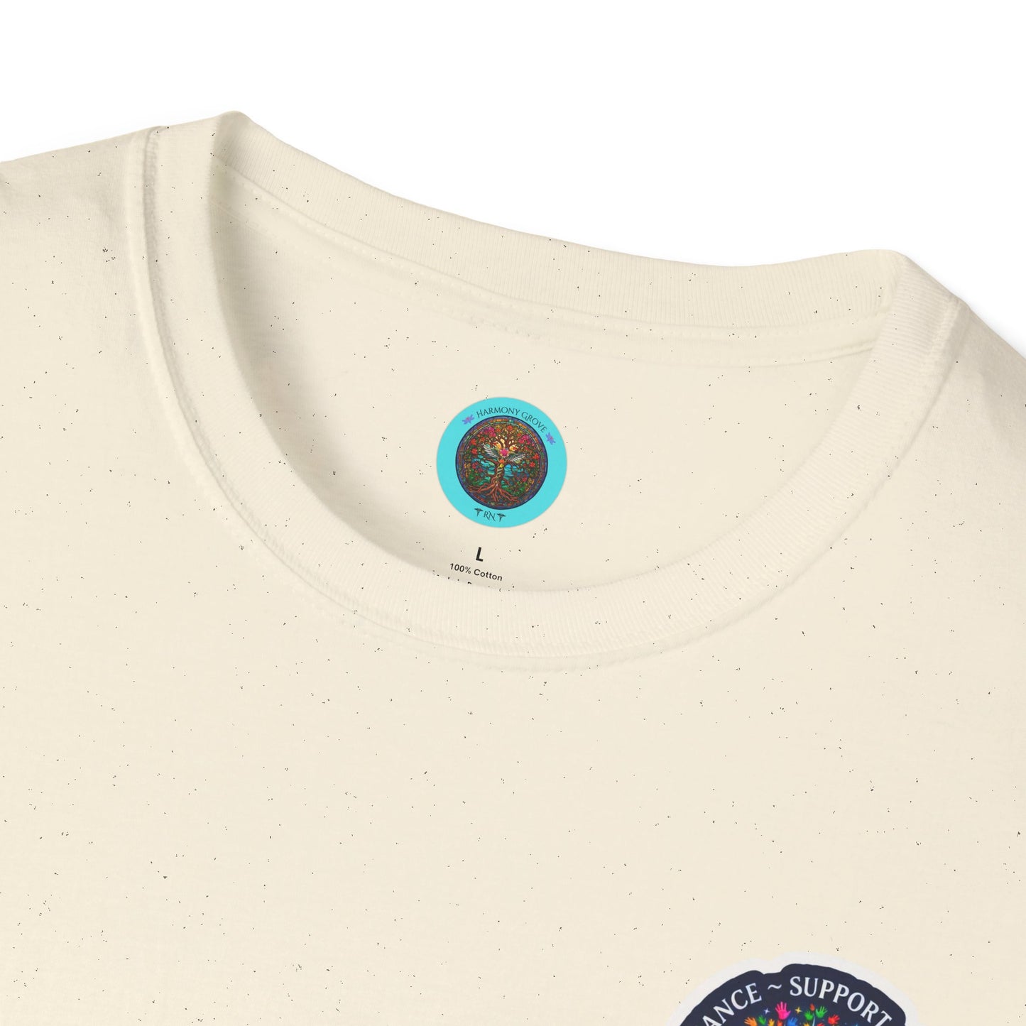 T-Shirt: "Autism Awareness" Rainbow Tree