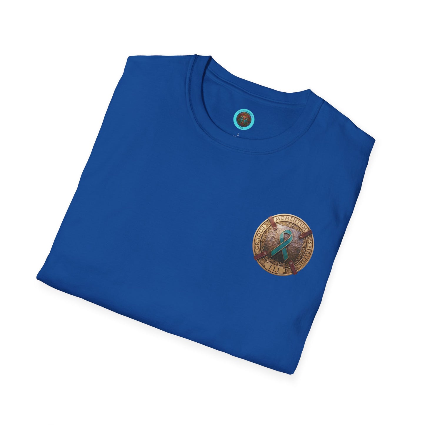 T-Shirt: "PTSD Awareness" Teal Ribbon Support