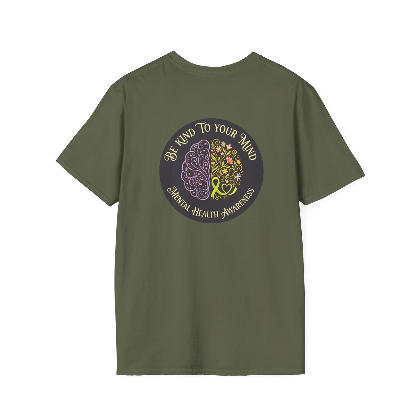 T-Shirt: "Be Kind to Your Mind" Mental Health Awareness