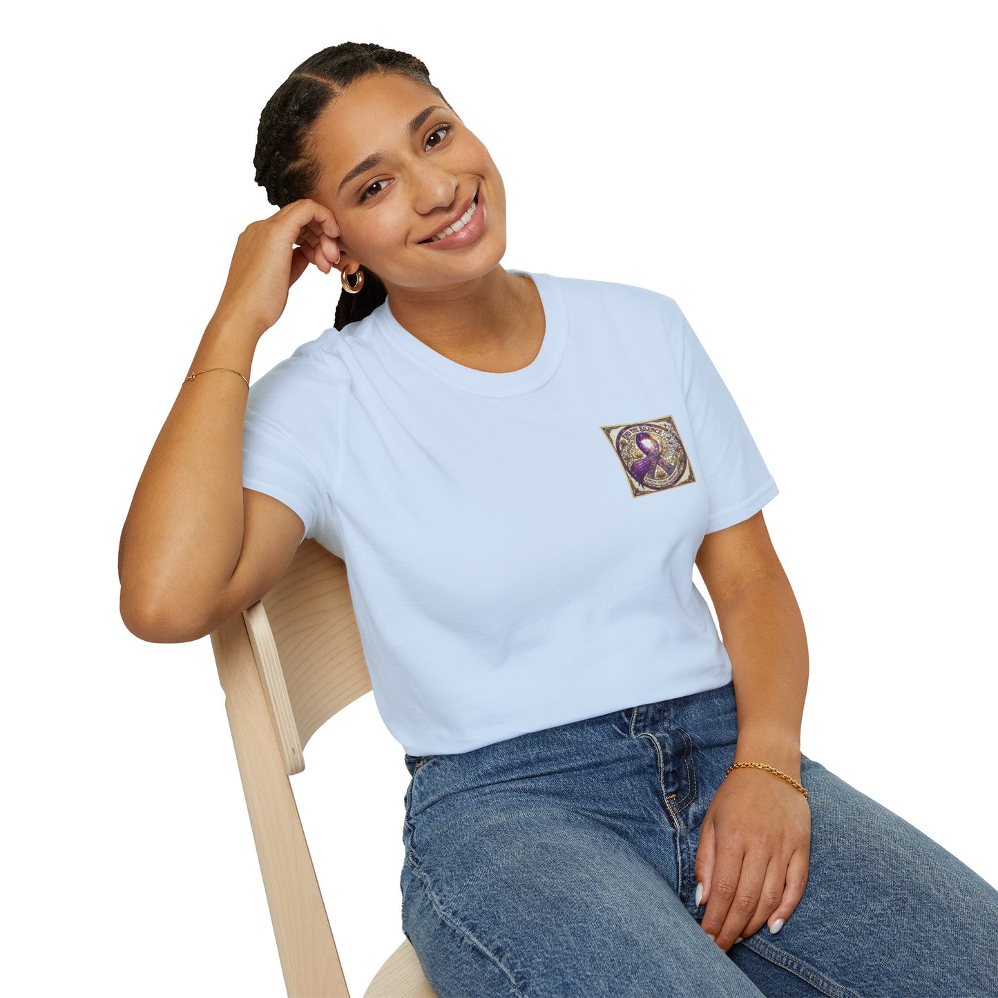 T-Shirt: "End the Silence" Domestic Violence Awareness Support