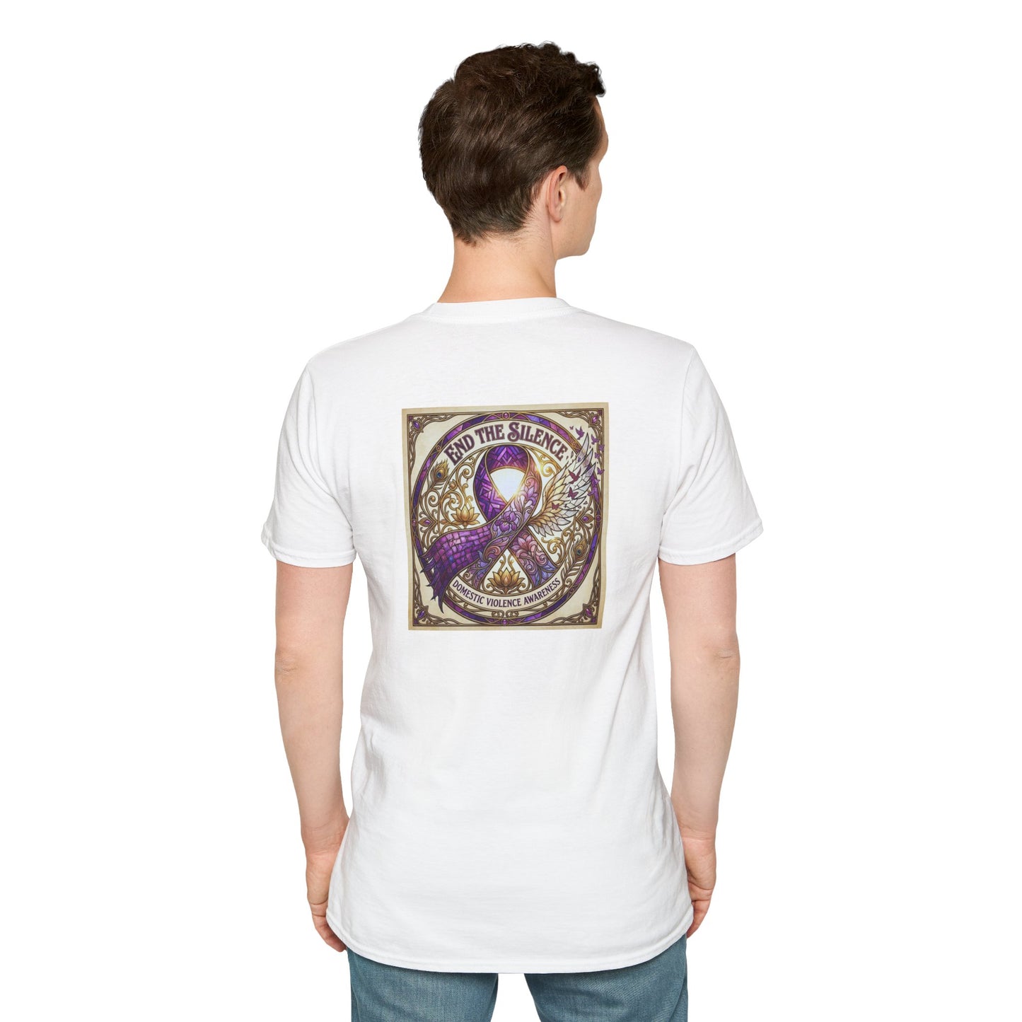 T-Shirt: "End the Silence" Domestic Violence Awareness Support