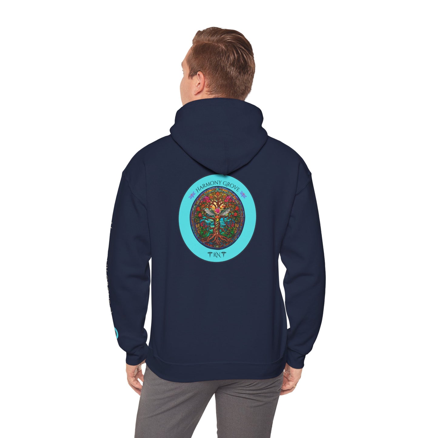 Pullover Hoodie: Harmony Grove RN