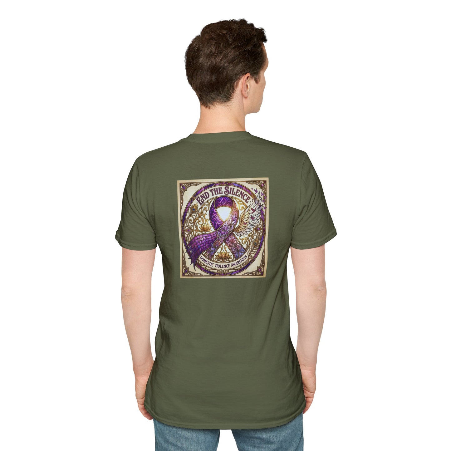 T-Shirt: "End the Silence" Domestic Violence Awareness Support