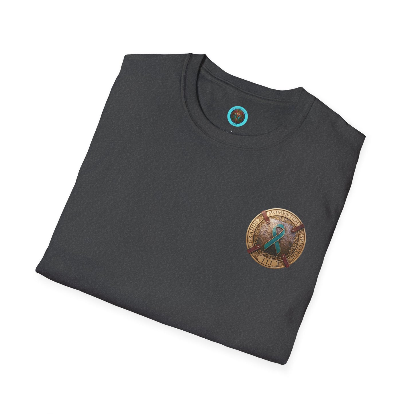 T-Shirt: "PTSD Awareness" Teal Ribbon Support