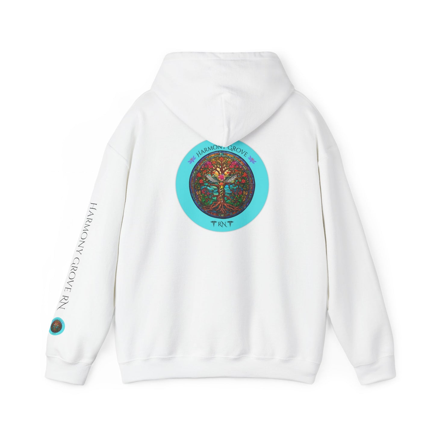 Pullover Hoodie: Harmony Grove RN