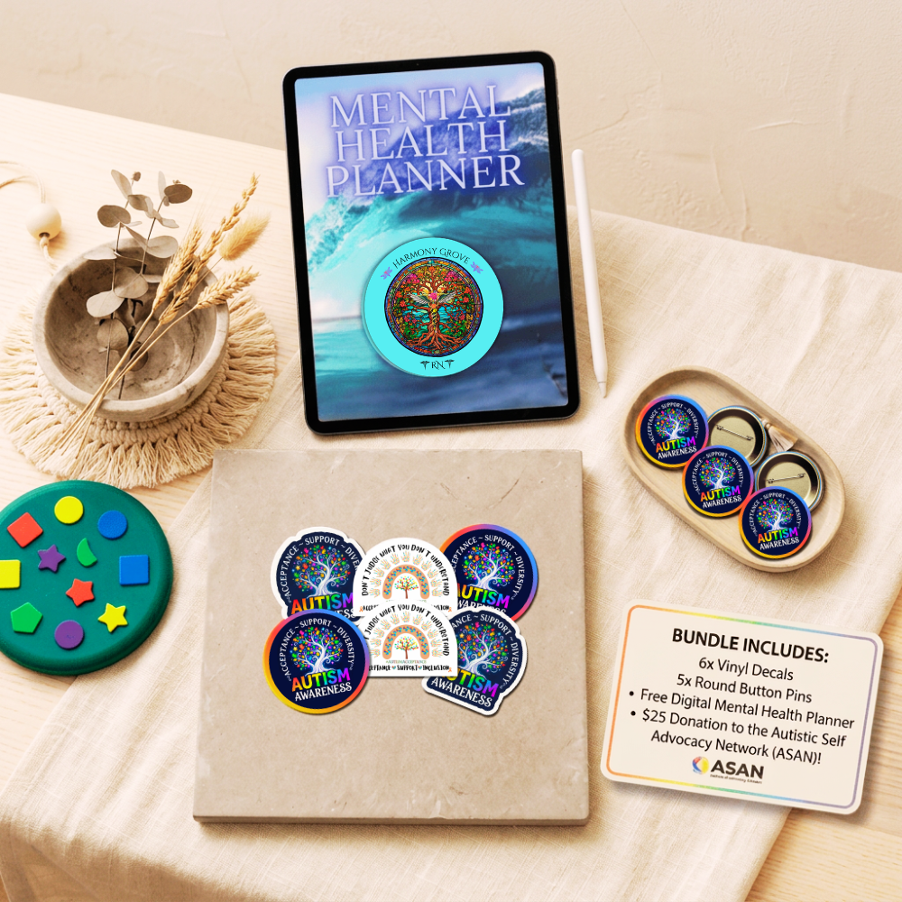 "Acceptance * Support * Diversity" ✨Autism Support & Strength Bundle" ✨
