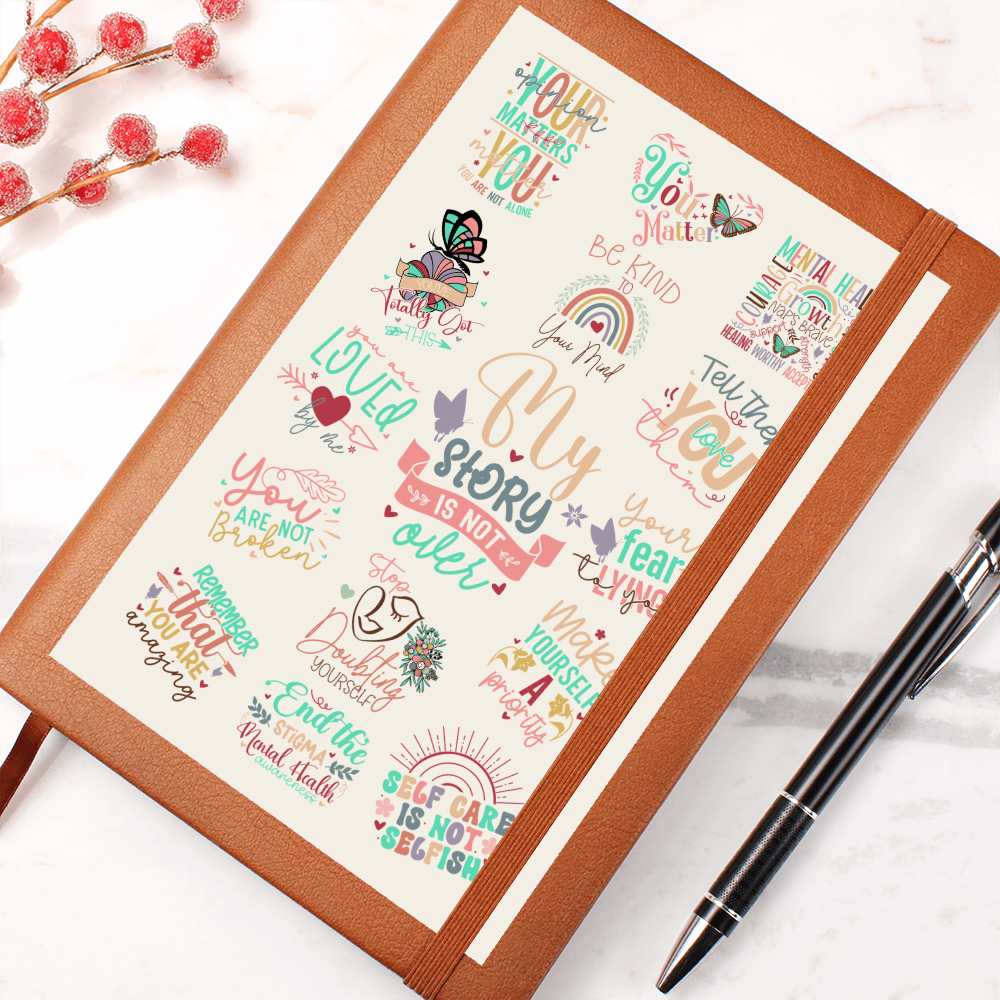 Mental Health Journal: Positive Quotes