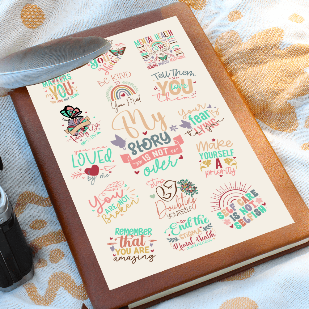 Mental Health Journal: Positive Quotes